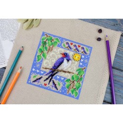 Cross stitch kit "Mini sampler. Summer composition" SNV-972