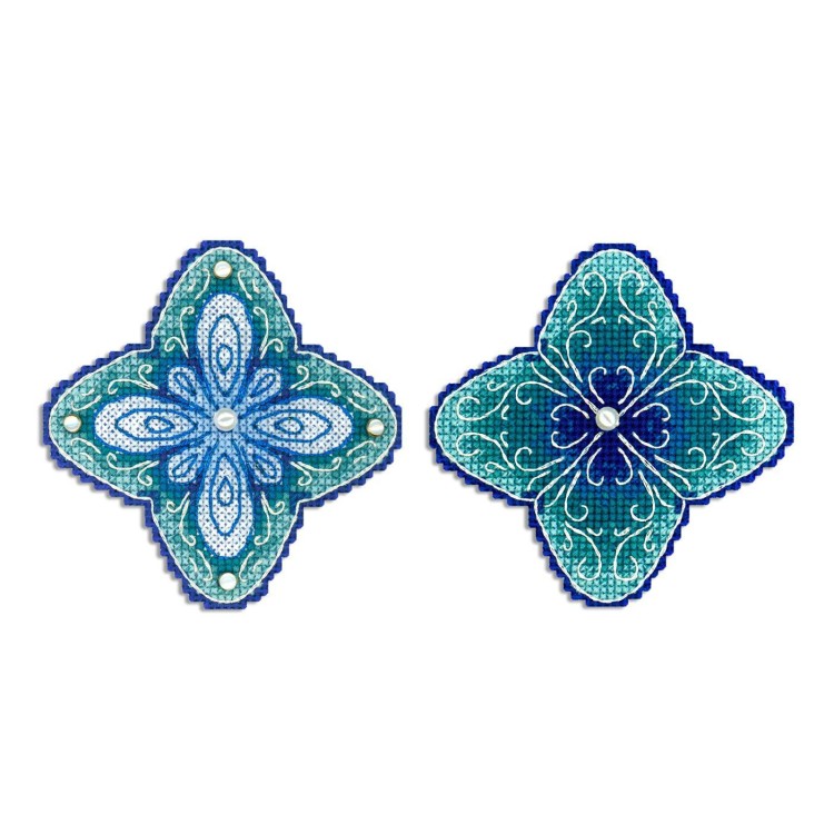 Cross stitch kit "Frosty Flower" SR-1101