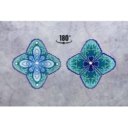 Cross stitch kit "Frosty Flower" SR-1101