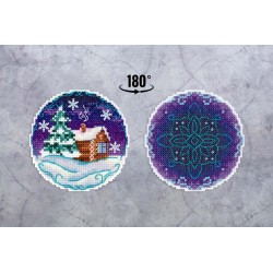 Cross stitch kit "Quiet evening" SR-1102