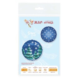 Cross stitch kit "Christmas ball with patterns" SR-1124