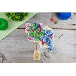 Cross stitch kit "Festive titmouse" SR-1132