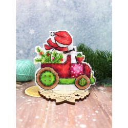 Cross stitch kit "Snow Courier" SR-1133