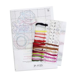 Cross stitch kit "Snow Courier" SR-1133