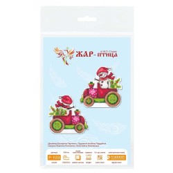 Cross stitch kit "Snow Courier" SR-1133