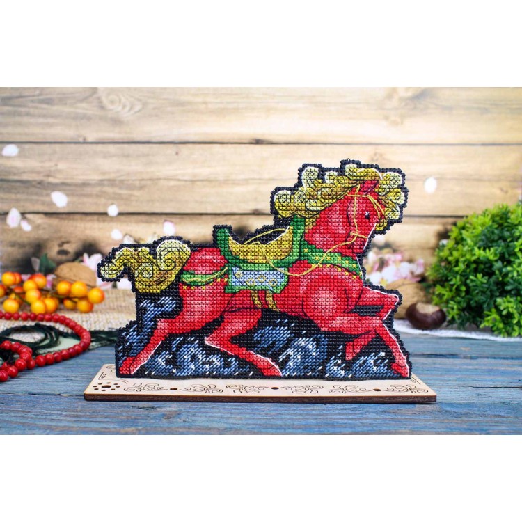 Cross stitch kit "Winter glow" SR-1326