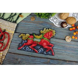 Cross stitch kit "Winter glow" SR-1326