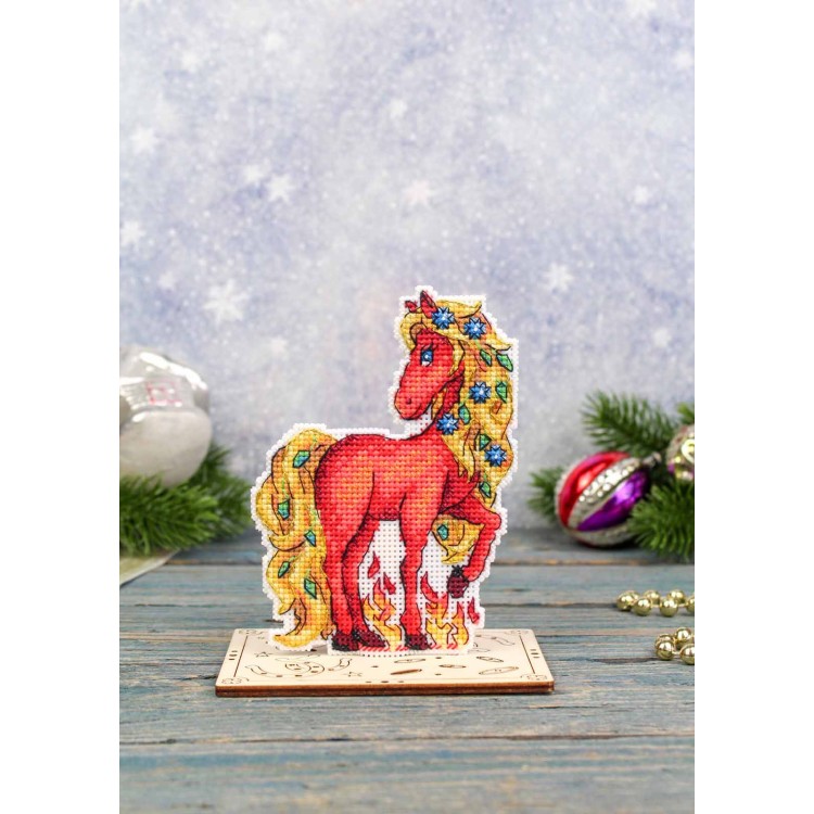 Cross stitch kit "Fire Horse" SR-1330