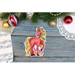 Cross stitch kit "Fire Horse" SR-1330