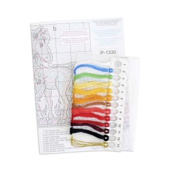 Cross stitch kit "Fire Horse" SR-1330