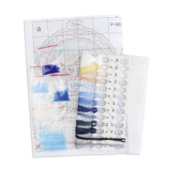 Cross stitch kit "New Year's ball. Winged postman" SR-962