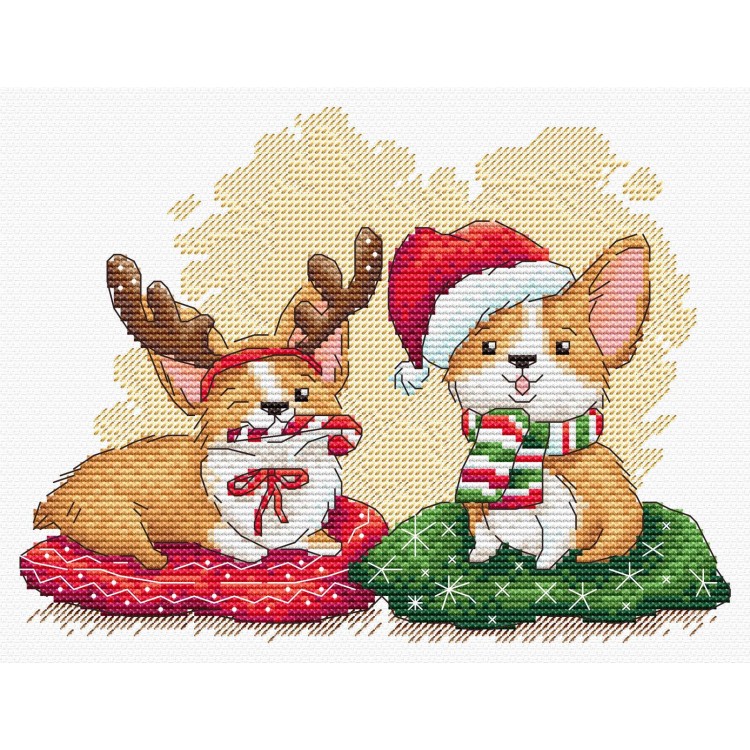 Cross stitch kit "Celebrating the New Year" SM-774