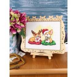 Cross stitch kit "Celebrating the New Year" SM-774