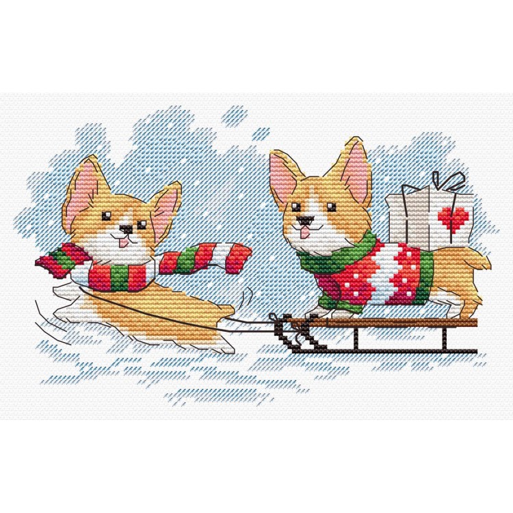 Cross stitch kit "We’ll Be on Time" SM-775