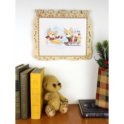 Cross stitch kit "We’ll Be on Time" SM-775