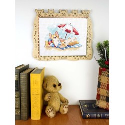 Cross stitch kit "Beach holiday" SM-777