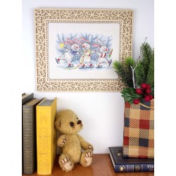 Cross stitch kit "Festive round dance" SM-993