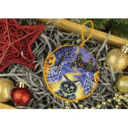 Cross stitch kit "Halloween. Pinkeep" SNV-906