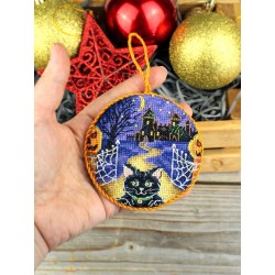 Cross stitch kit "Halloween. Pinkeep" SNV-906