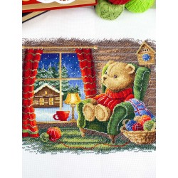 Cross stitch kit "Quiet evening" SNV-925