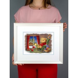 Cross stitch kit "Quiet evening" SNV-925