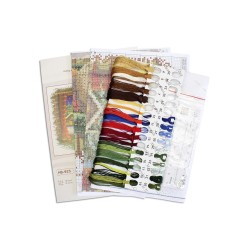 Cross stitch kit "Quiet evening" SNV-925