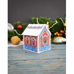 Cross stitch kit "3D toy. A fancy house" SR-1168
