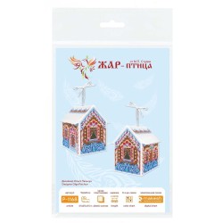 Cross stitch kit "3D toy. A fancy house" SR-1168