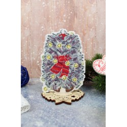 Cross stitch kit "New Year's hedgehog" SR-1173