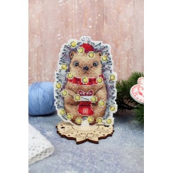 Cross stitch kit "New Year's hedgehog" SR-1173