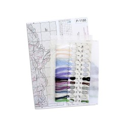 Cross stitch kit "Pierrot" SR-1188