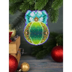 Cross stitch kit "Christmas tree ball. Forest magic" SR-1312