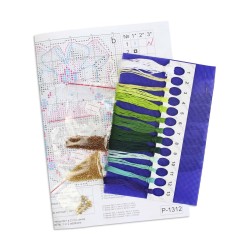 Cross stitch kit "Christmas tree ball. Forest magic" SR-1312