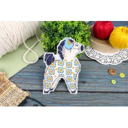 Cross stitch kit "Colorful horse" SR-1324