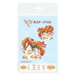 Cross stitch kit "Fiery Horse" SR-1329