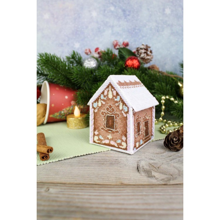 Cross stitch kit "3D toy. Gingerbread house" SR-963