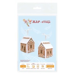 Cross stitch kit "3D toy. Gingerbread house" SR-963