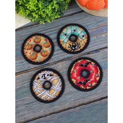 Cross stitch kit "Halloween Donuts. Pins. Magnets" ST-1075