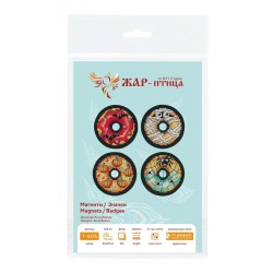 Cross stitch kit "Halloween Donuts. Pins. Magnets" ST-1075