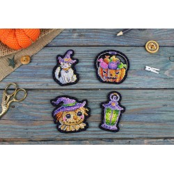 Cross stitch kit "Halloween toppers" ST-1082