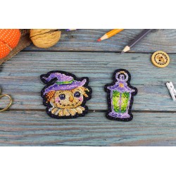 Cross stitch kit "Halloween toppers" ST-1082