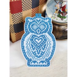 Cross stitch kit "New Year's Toy: Snowy Owl" ST-1087