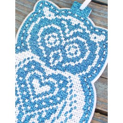 Cross stitch kit "New Year's Toy: Snowy Owl" ST-1087