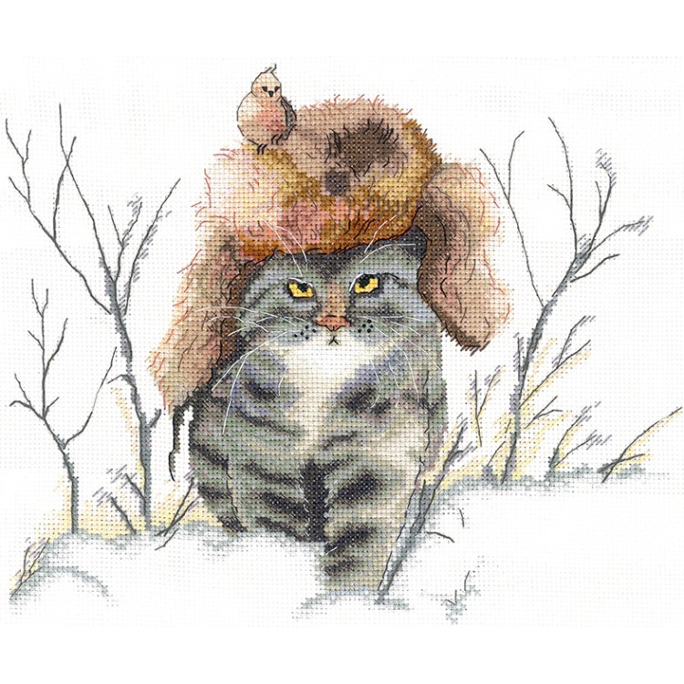 Cross stitch kit "Master's hunt" SANB-29