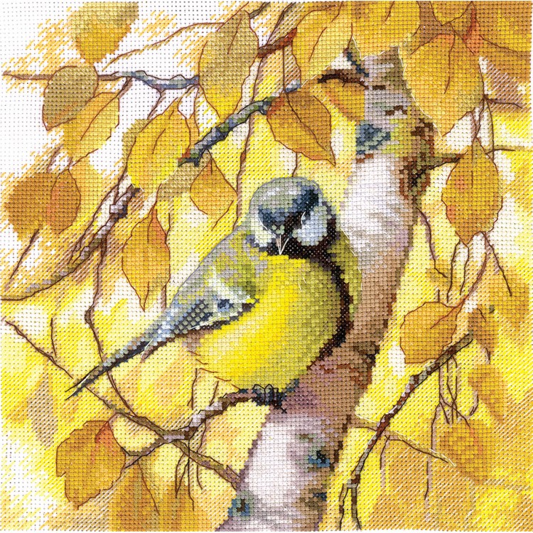 Cross stitch kit "Titmouse" SANS-76