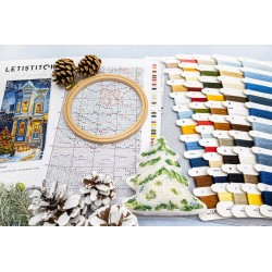 Victorian Christmas 19x39cm SLETIL9953