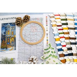 Victorian Christmas 19x39cm SLETIL9953