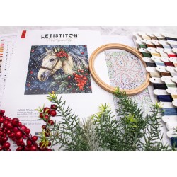 Winter Horse 20X20cm SLETIL9955