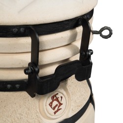 Tandoor with hinged lid T/SAMOBZHAR