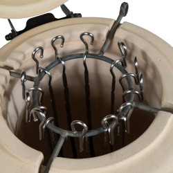 Tandoor with hinged lid T/SAMOBZHAR